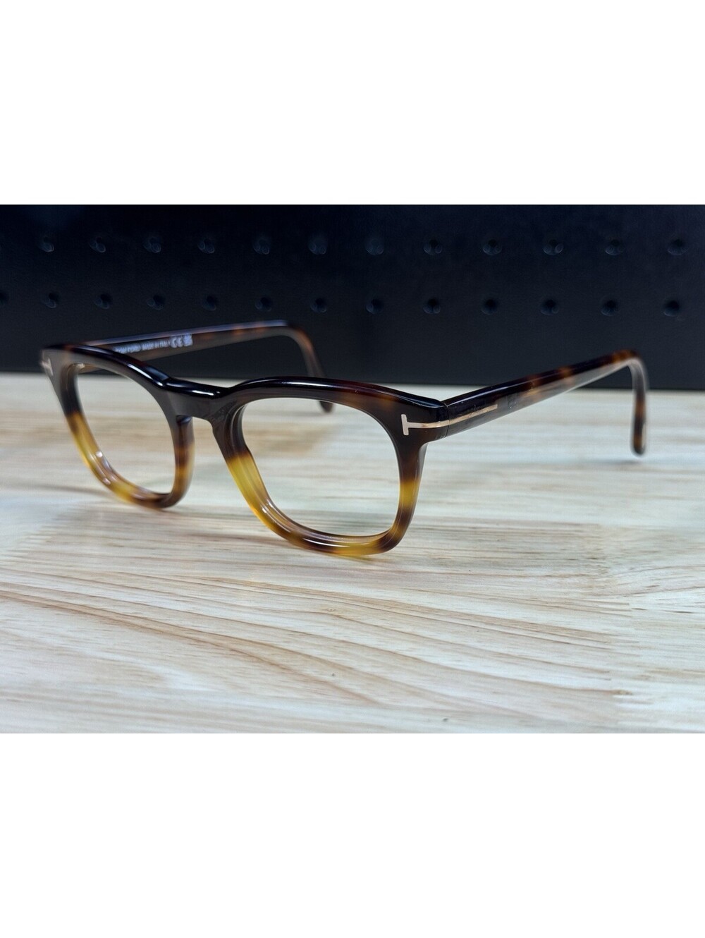 Tom Ford Eyeglasses Frames TF5870-B 056 Tortoise Brown Full Rim 50-21-145